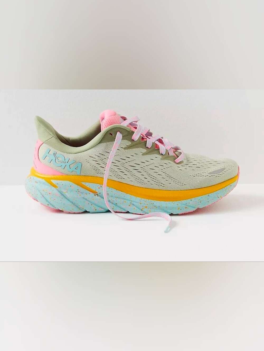 Hoka Clifton 8 Women's  FP Movement x Seaweed / Green Tea Size 6.5B